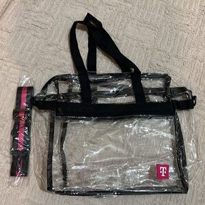 T-Mobile Tuesday Stadium Bag, clear bag for events, New unused condition